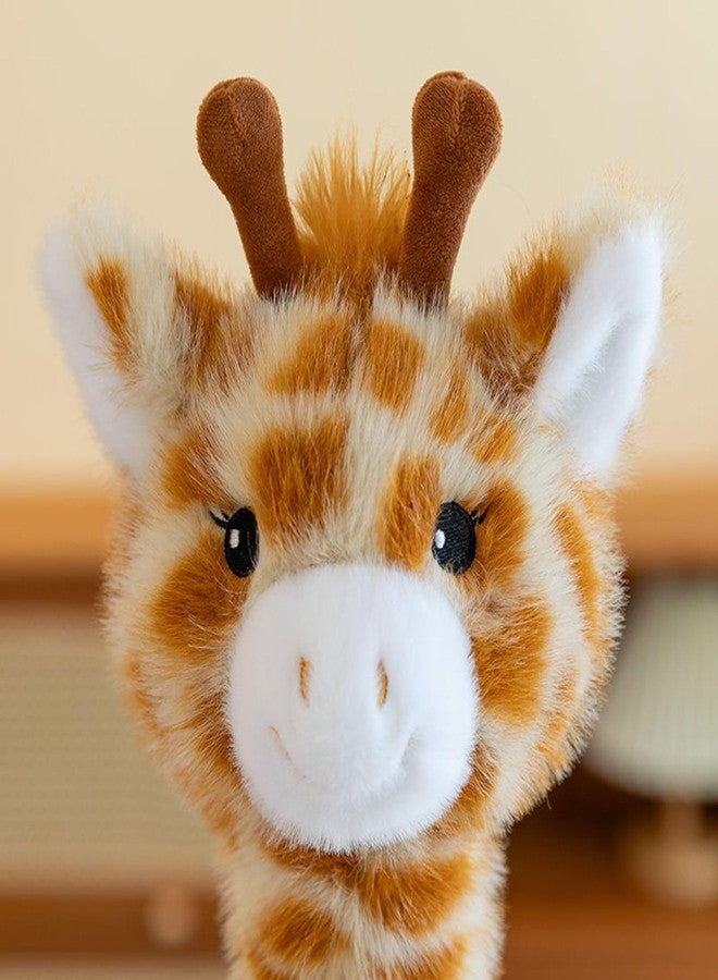 تيكلز لعبة زرافة لطيفة محشوة ناعمة للأطفال، هدية عيد ميلاد للأولاد والبنات (اللون: بني، الحجم: 30 سم) - Image 2